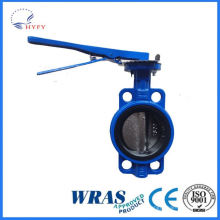 2015 hot sell mss sp-67 standard double flanged butterfly valve